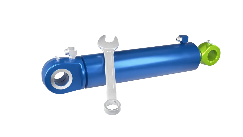 Symbolbild eines Hydraulik Zylinders
