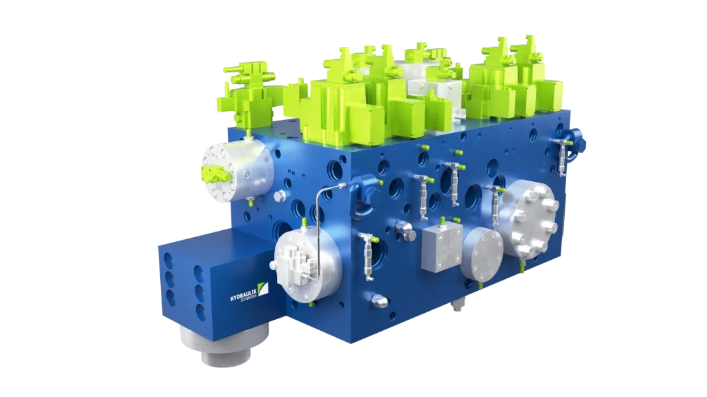 Bestückter Hydraulik Steuerblock